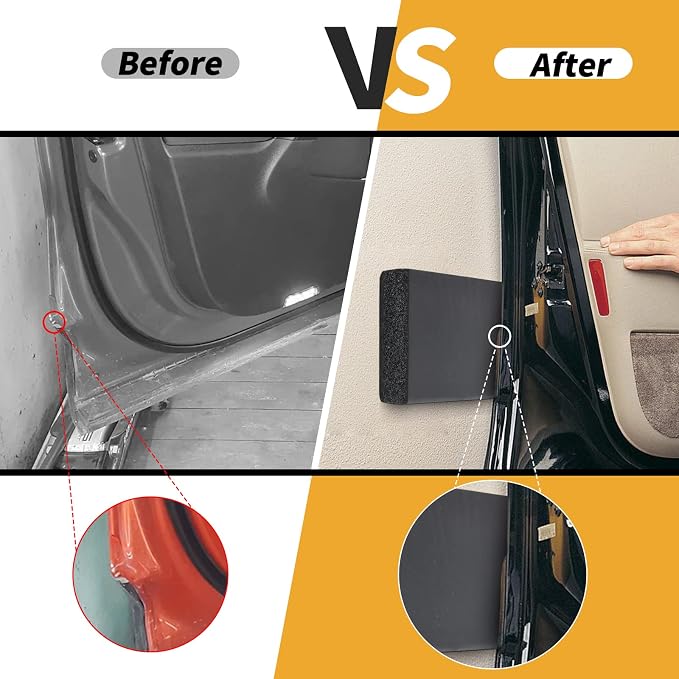 Garage Wall Protector, 2 Pack Garage Car Door Protector Bumper Guard - Image 9