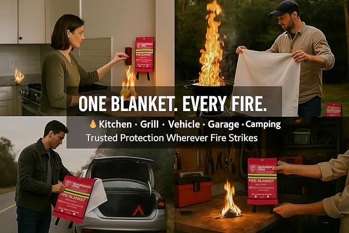 Emergency Fire Blanket for Home and Kitchen - Image 4