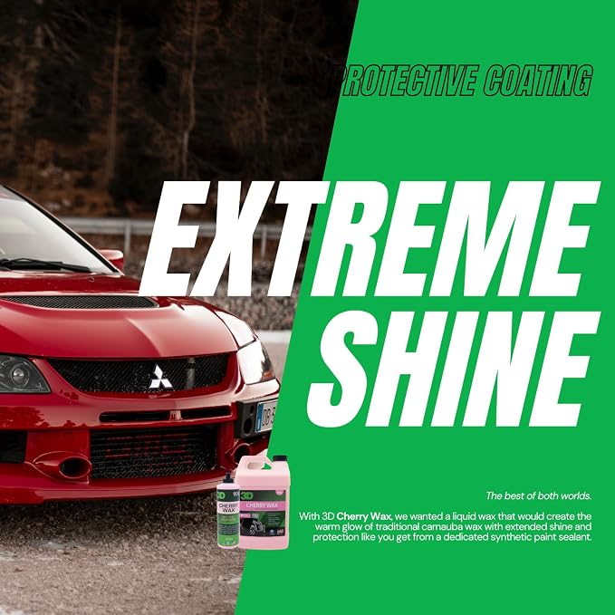 3D Cherry Wax – Liquid Carnauba Show Car Wax - Image 6