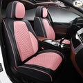 Seat Covers for Cars Full Set, Leather Seat Covers 2 Pack, Breathable Leather by truckerset
