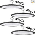 4 Pack 300W UFO Led High Bay Light Fixture, 5000K Daylight Commercial Shop Bay by YANYCN