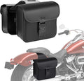 Nomad Leather Motorcycle Saddlebags Quick-Easy Universal Fit Throw Over Saddle by Nomad