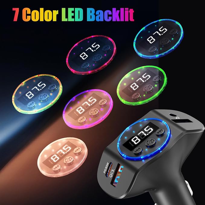 pgraded Bluetooth FM Transmitter - Image 7