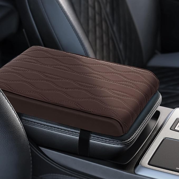 Memory Foam Car Armrest Cushion by Fewinedic