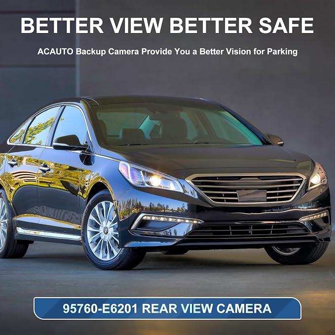 Rear View Backup Camera Fit for Hyundai Sonata 2015-2017, Reversing Parking - Image 7