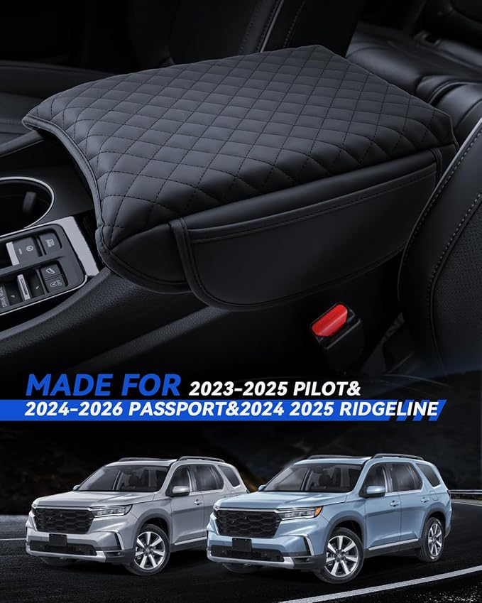 Armrest Cover for 2023-2025 Honda Pilot& 2024-2026 Passport& 2024 2025 - Image 2