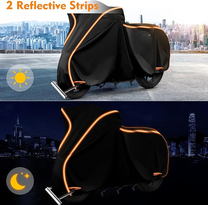 420D Waterproof Motorcycle Cover - Image 5