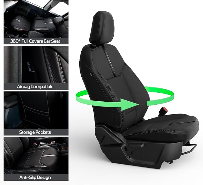 for Ford Maverick Custom Car Seat Covers Full Set, Full Coverage Design Car - Image 3