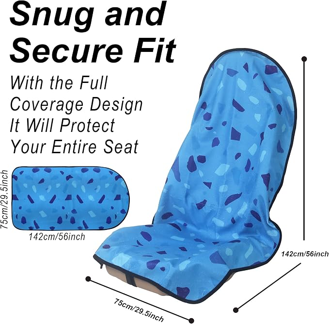 Car Seat Cover Protector Front Seats, - Image 3