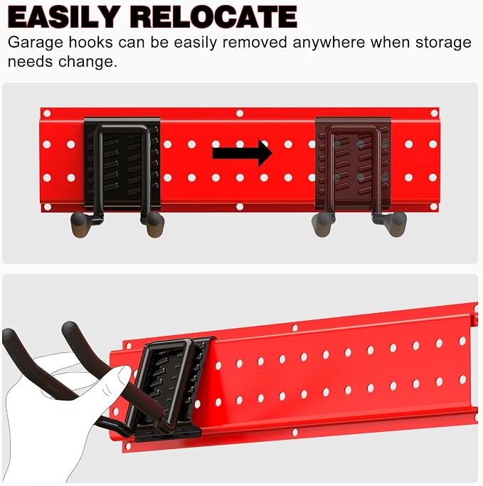 Garage Tool Organizer Wall Mount 49.5inch - Image 5