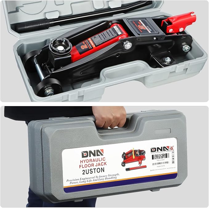 DNA MOTORING TOOLS-00234 Low Profile Hydraulic Trolley Service/Floor Jack - Image 7