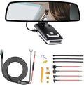 Radar Detector Rearview Mirror Rod Mounting Bracket and Radar Direct Power Cord by SDSACZMU