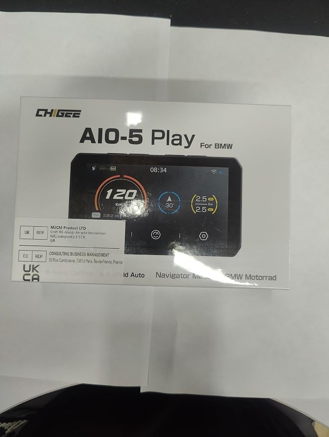 AIO-5 Play for BMW Motorcycles, 3-Pin Interface, Plug-and-Play Smart Display - Image 10