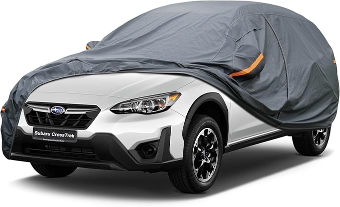 Premium Car Cover Custom Fit Subaru CrossTrek, 16 Layers Heavy Duty Car Cover by GUNHYI