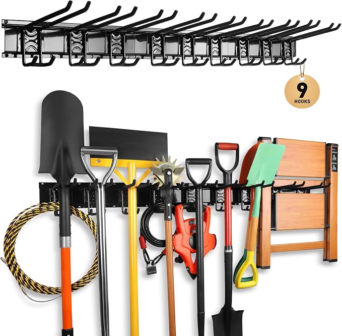 ELEAD 48 Inches Garage Storage, Garage Organization, Garden Tool Organizer Wall by ELEAD