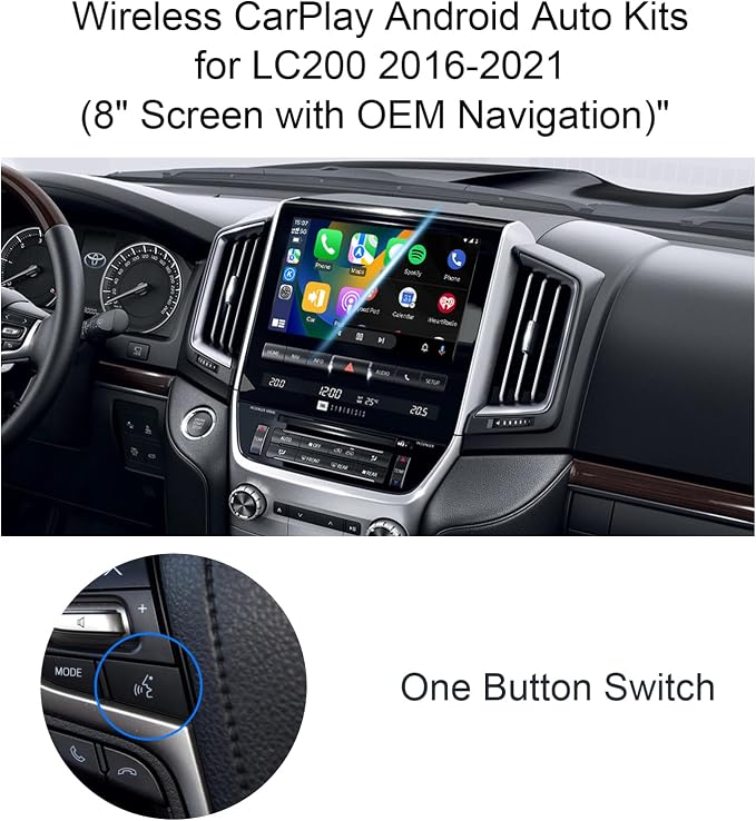 LVDS Wired/Wireless CarPlay Decoder Retrofit Kit - Image 2
