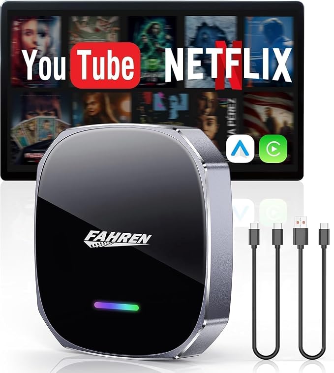 FAHREN 3rd-Gen Wireless CarPlay Adapter by Fahren