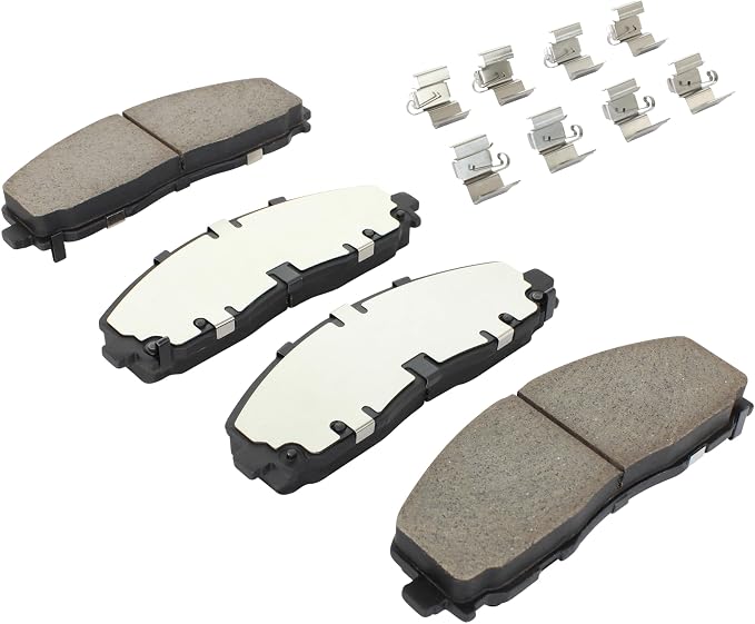 Premium Ceramic Front Brake Pads Compatible - Image 2