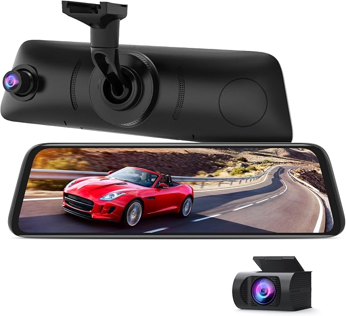 AUTO-VOX V5PRO 1080P 9.35'' OEM Rear View Mirror Camera, Full Laminated by AUTO-VOX