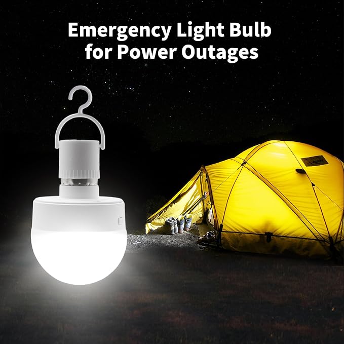 HISTAR Tent Lights for Camping 2000mah, Rechargeable Light Bulbs - Image 2
