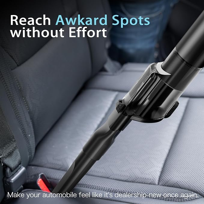 Car Vacuum, Car Vacuum Portable Cordless - Image 7