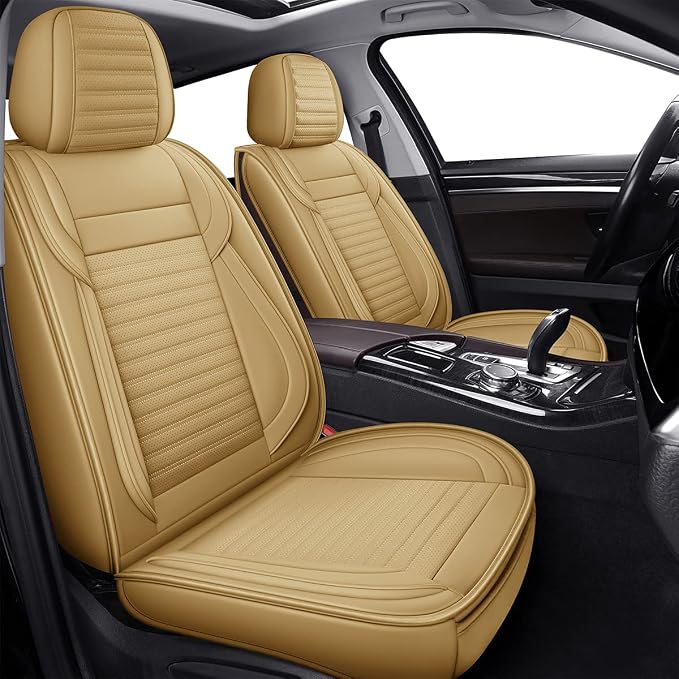 LINGVIDO Car Seat Covers, Breathable and Waterproof Faux Leather Automotive by LingvidoSeatCover