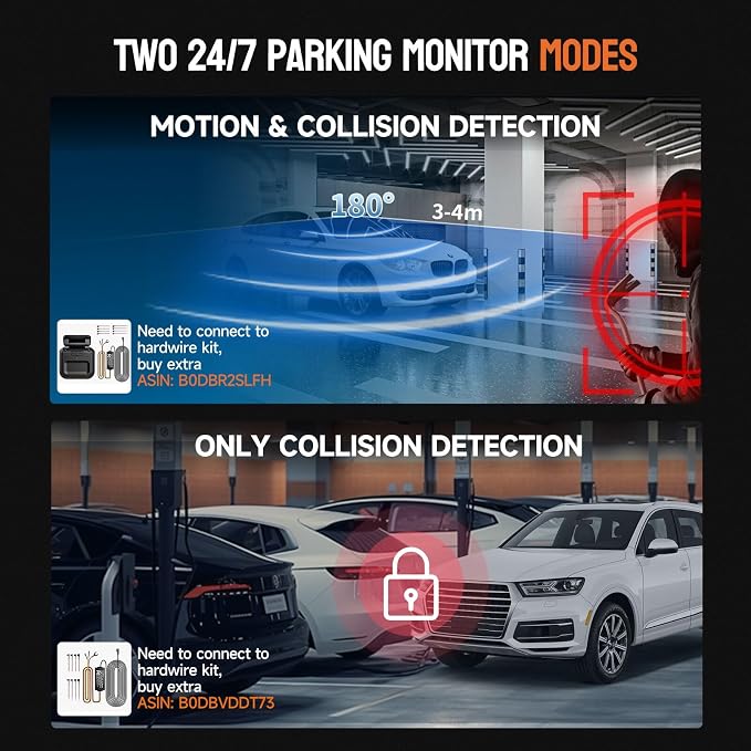 Dash Cam Front and Rear Inside, 360° Dash Camera - Image 10
