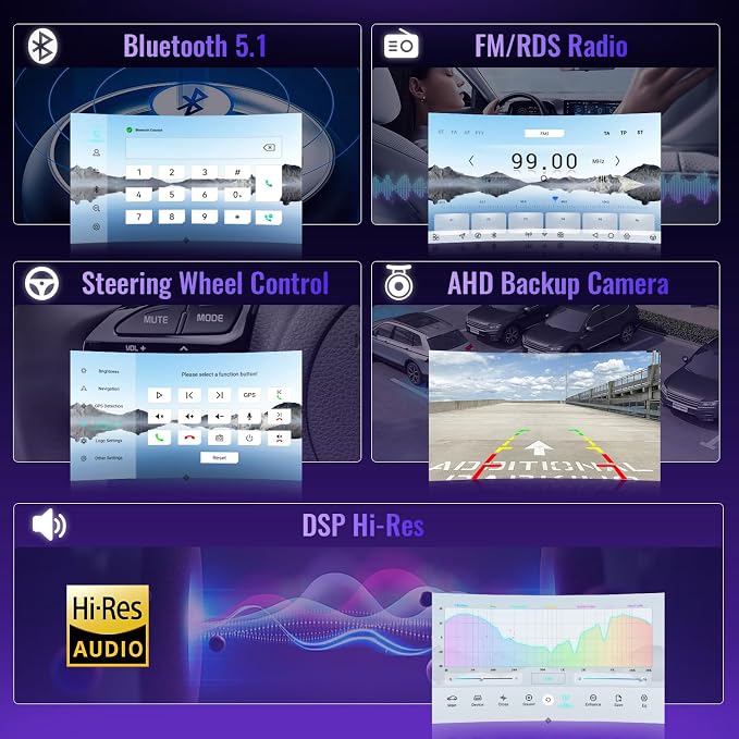Wireless Carplay Car Stereo for Toyota Prius 2010-2015 - Image 8