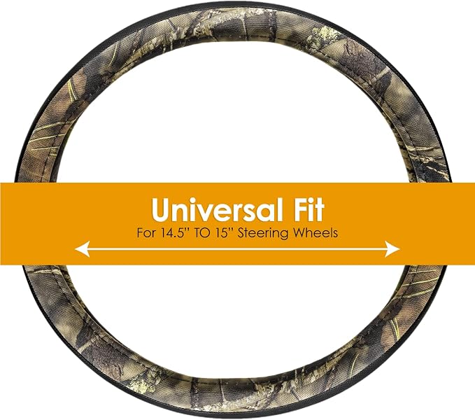Mossy Oak Steering Wheel Cover by LPI Truck; Heavy Duty 600D Oxford Material - Image 5