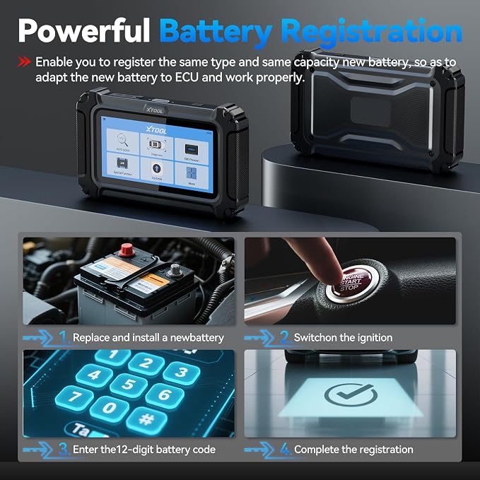 XTOOL IP500 for BMW OBD2 Scanner, Full Systems Bidirectional Scan Tool - Image 7