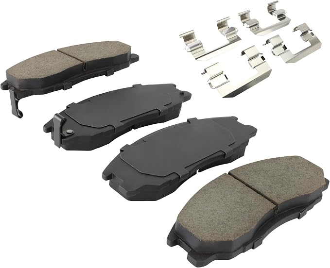 Premium Ceramic Front Brake Pads Compatible - Image 2
