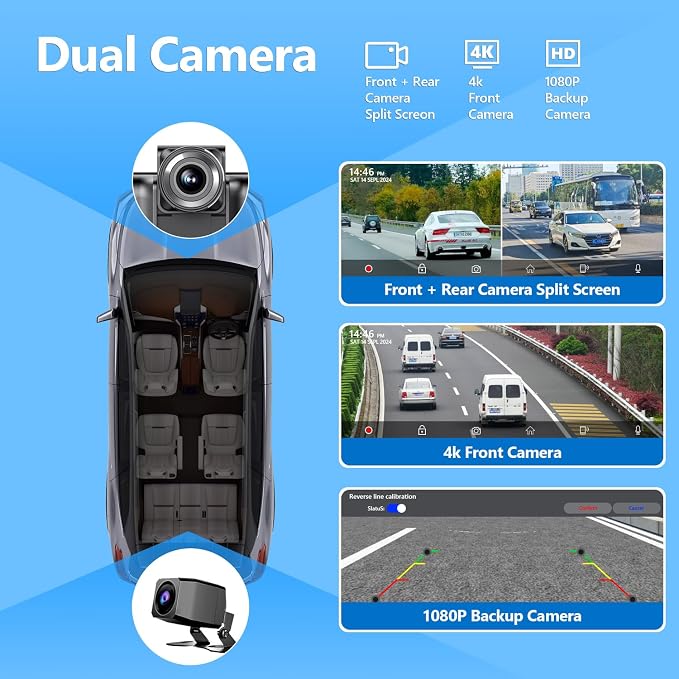 Portable Carplay Screen for Car, 9.28" HD Carplay and Android Auto Screen - Image 7