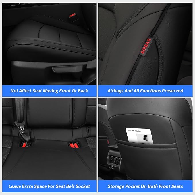 coverdream Leather Seat Covers Custom Fit - Image 5