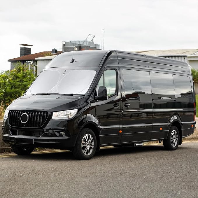 Custom Fit Benz Sprinter Windshield Sunshade by INSAUTO
