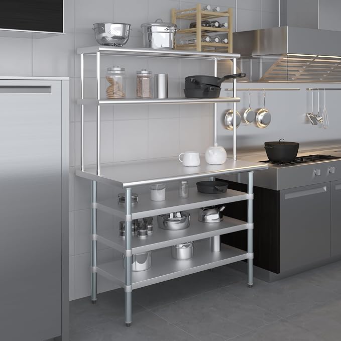 Amgood (24" x 48" Stainless Steel Work Table - Image 9