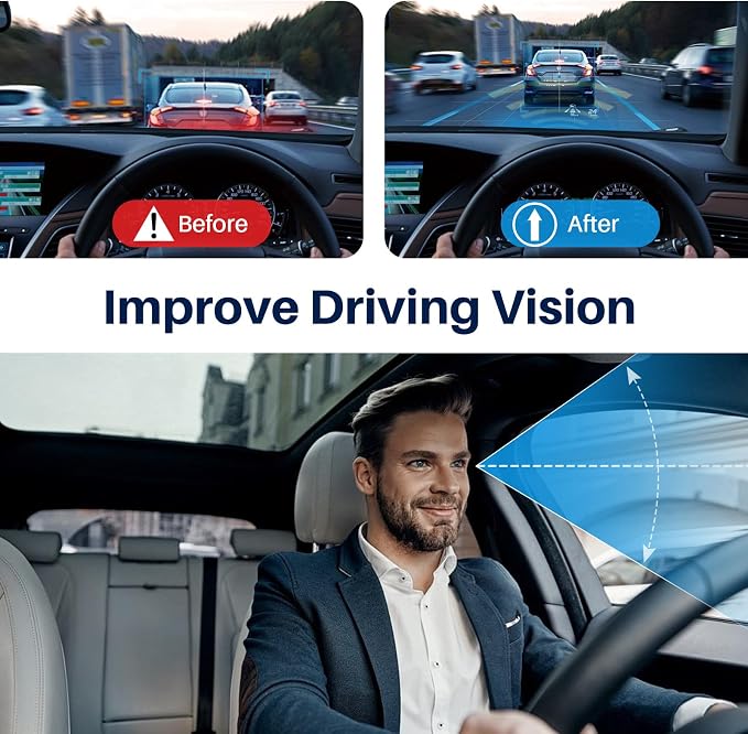 X Large Car Seat Cushion for Driving, Mprove Driving Vision/Posture, Truck Seat - Image 2