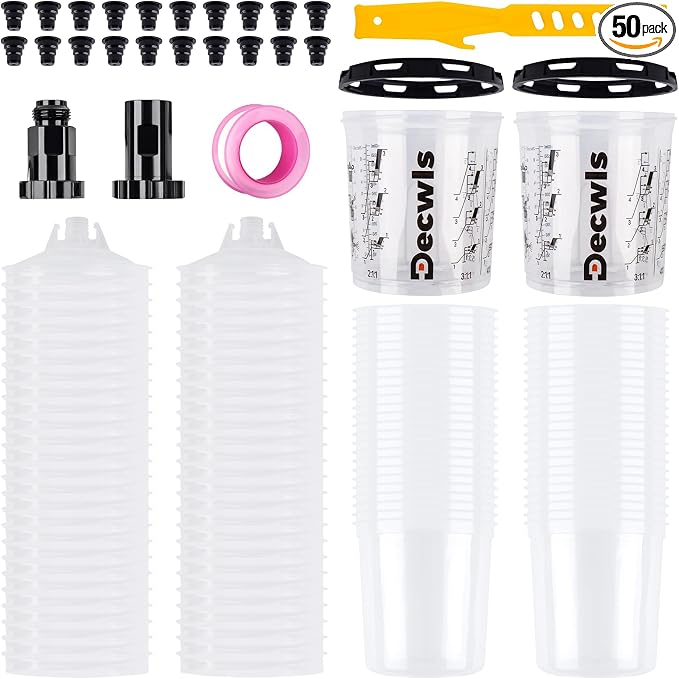 Disposable Paint Cup System 20 Ounce Kit by Decwls