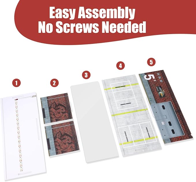 Display Case for Hot Wheels: Stackable Parking Garage for 1/64 Scale Matchbox - Image 7