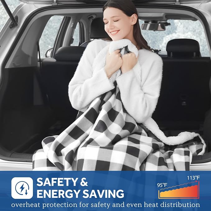 Sealy 12-Volt Heated Car Blanket - Image 3