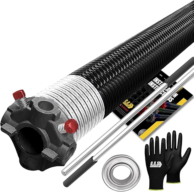 Garage Door Torsion Spring 218x1.75x26 Includes 1” Steel Bearing, and Winding by GASHardware