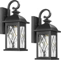 FEMILA 15" Exterior Wall Sconce, Anti-Rust Matte Black Finish by FEMILA