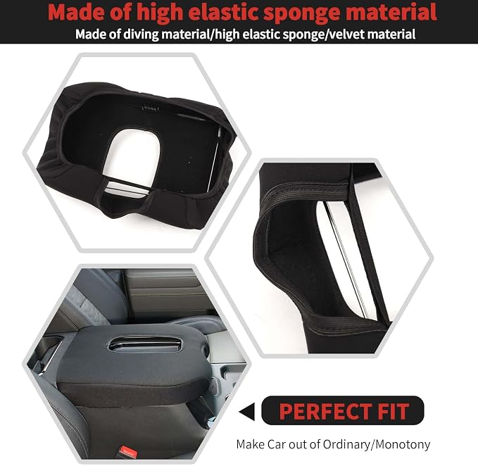 RT-TCZ Armrest Box Pad Cover Compatible - Image 3