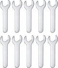 HARFINGTON 10pcs Small Wrench 13x70x2mm Metric U-Shaped Single Open Ended by HARFINGTON