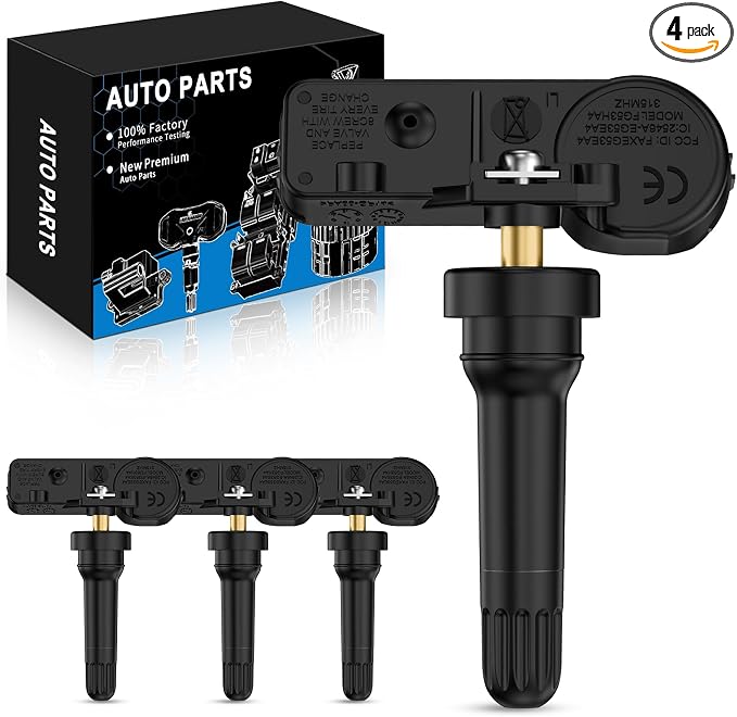 433MHz TPMS Sensors Pre-Programmed for:-Dodge Durango 2011-2015 Charger by SZKAIDAG