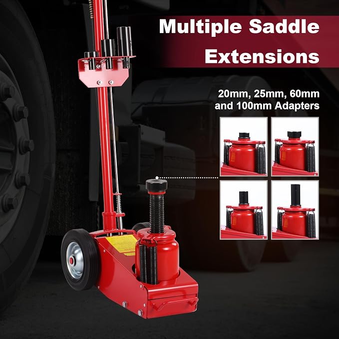 Stark USA Heavy Duty 35-Ton Air Hydraulic Floor Jack - Image 6
