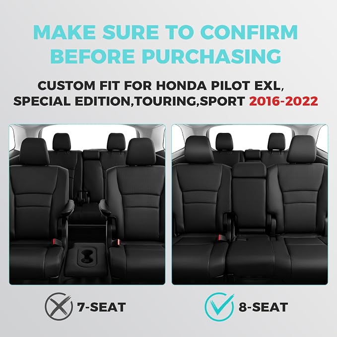 for Honda Pilot Seat Covers - Image 2