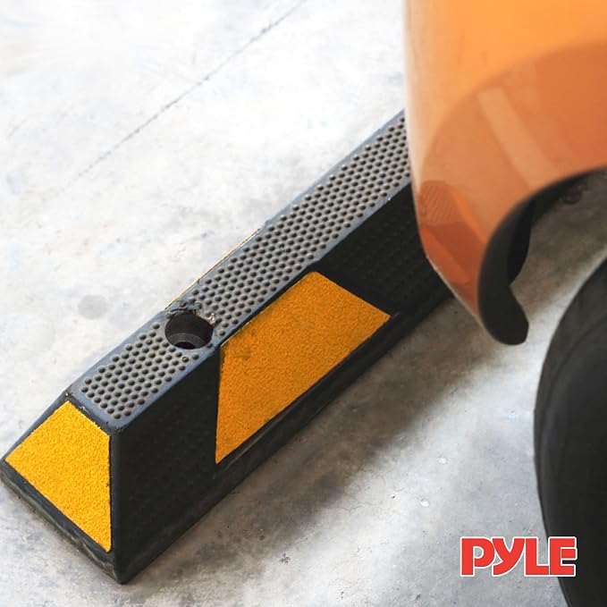 PYLE Curb Parking Garage Floor Stopper - Image 4