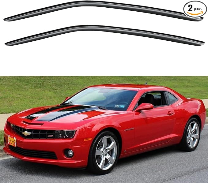 Window Visors Rain Guards Shield by YQAUTEC