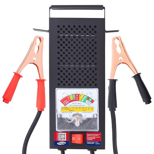 TOPDC Car Battery Tester, Battery Load Tester 100-1000 CCA, Automotive Battery by TOPDC