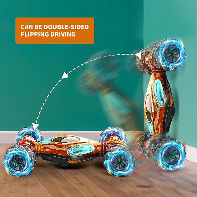 RC Car Gesture Hand Gesture Sensing RC Stunt Double-Side Flip 360° All-Round - Image 5
